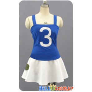 One Piece Cosplay Nami Blue White Costume