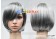 Grey White Bobo Cosplay Short Wig