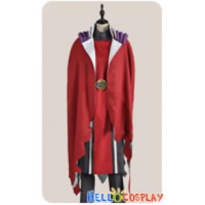 Makai Ouji Devils And Realist Cosplay Dantalion Red Uniform Costume