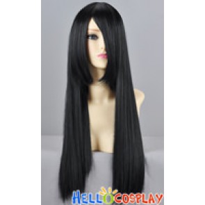 Black Straight Cosplay Wig 70cm