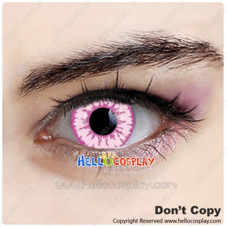 Rift Cosplay Pink Contact Lense