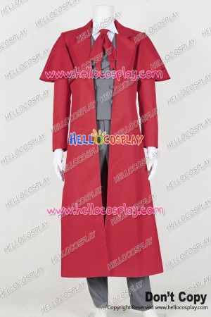 Hellsing Cosplay Alucard Costume Uniform