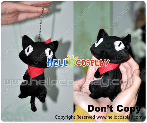 Sakamoto Cat Plush from Nichijou - CosplayFU.com