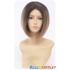 Haikyū Cosplay Kenma Kozume Wig Short Gradual Change Brown