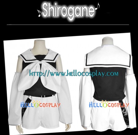 Vocaloid Cosplay Shirogane Version Kagamine Rin Costume