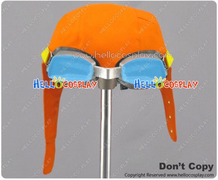 One Piece Strong World Cosplay Monkey D Luffy Costume Pilot Hat
