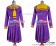 Fruits Basket Cosplay Navy Costume Purple Uniform