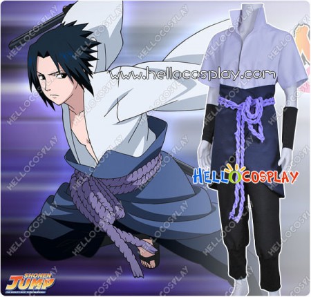 Naruto Cosplay Sasuke Uchiha Costume