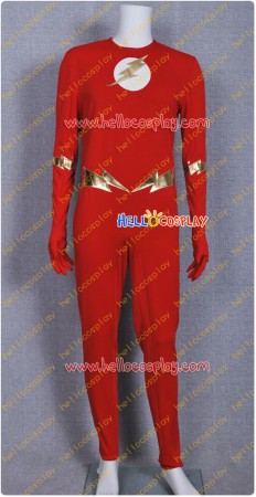 The Flash Barry Allen Jumpsuit Cosplay Costume
