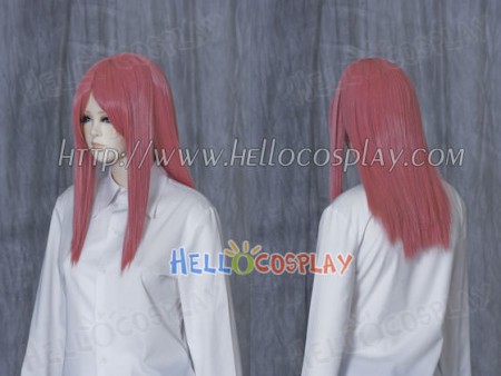 Dark Red 50cm Cosplay Straight Wig