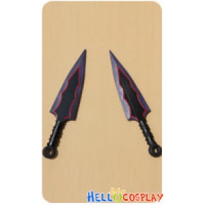 Donten Ni Warau Cosplay Kinjō Shirako Double Pole Broadswords Daggers