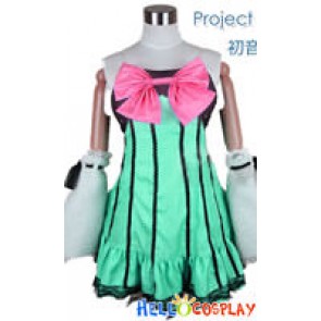 Vocaloid 2 Project DIVA Cosplay Hatsune Miku Costume Colorful Drop Ver