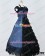 Southern Belle Civil War Lolita Ball Gown Blue Black Lolita Dress