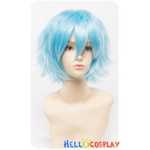 Wig 30CM Cosplay Ice Light Blue Universal Short Layered