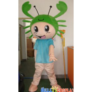 Cartoon Crab Mascot Costume