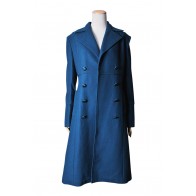 Doctor Dr Amy Teal Wool Blue Coat Costume