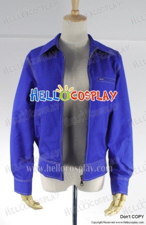 Smallville Clark Kent Cosplay Blue Denim Jacket Coat Costume