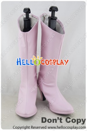 Macross Frontier Cosplay Lynn Minmay Pink Boots