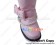Adorable Pink Instep Strap Pearl Chain Sweet Lolita Boots