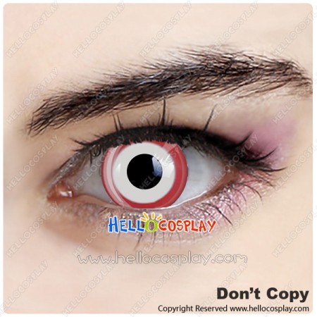 Red White Matryoshka Cosplay Contact Lense