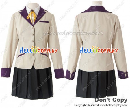 Angel Beats Cosplay Angel School Girl Uniform Costume