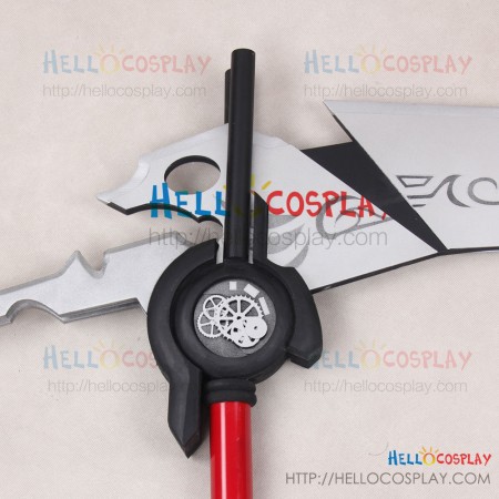 RWBY Cosplay Qrow Branwen Sickle Stick Prop Weapon