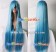 Cosplay Steel Blue Long Wig