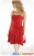 Party Cosplay Red Lady Ball Gown Sling Dress Costume