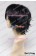 Wig 30CM Cosplay Pure Black Universal Short Layered