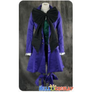 Black Butler Cosplay Earl Alois Trancy Purple Uniform Costume