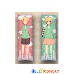 Vocaloid 2 Cosplay Kagamine Rin Body Pillow