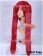 Red Cosplay Wig Clip On Ponytail