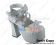 White Crossing Straps Scalloped Trim Platform Lolita Shoes