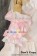 Chobits Cosplay Chi Pink White Formal Dress Costume
