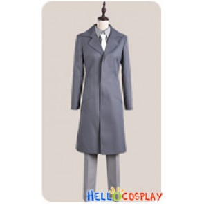 Kamisama Kiss Cosplay Shinjirō Kurama Gray Trench Coat Costume