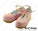 Pink Lacing Ankle Strap Platform Sweet Lolita Shoes