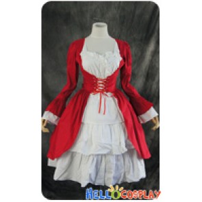 Gothic Lolita Dress Cosplay Costume Queen
