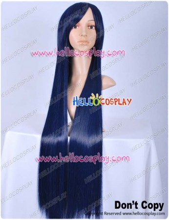 Navy Blue Long Cosplay Wig