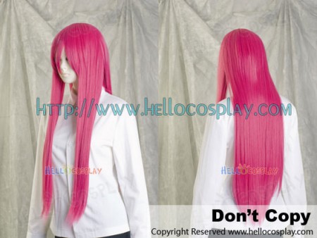 Cosplay Pink Medium Wig
