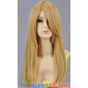 Blond Yellow Gold Straight Cosplay Wig