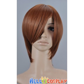 Dark Sienna Gold Cosplay Short Layer Wig