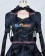 Renaissance Gothic Cotton Black Dark Blue Ball Gown Lolita Dress