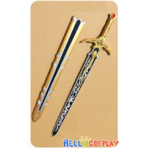 Garo Cosplay Ryuga Dougai Sword Scabbard Golden Weapon Prop