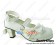 Sweet White PU Leather Ankle Strap Bow Lolita Princess Shoes