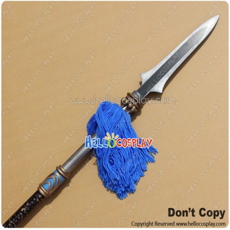 Dynasty Warriors 7 Cosplay Zhao Yun Chou Un Spear Weapon Prop