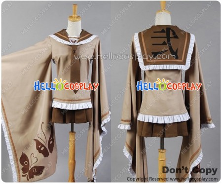 Vocaloid Cosplay Rin Senben Zakura Costume Uniform