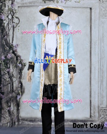 Axis Powers Hetalia APH Cosplay France Francis Bonnefeuille Costume