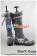 Final Fantasy XIV Online Cosplay Shoes Grey Long Boots