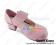 Pink Chunky Round Bow Punk Princess Lolita Shoes