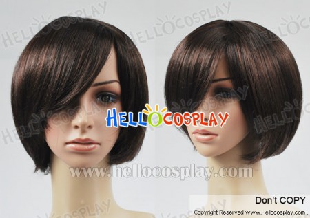 Black Brown BoBo Cosplay Short Wig